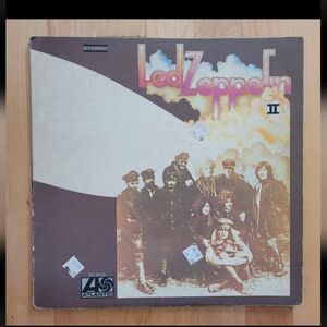 LED Zeppelin II Atlantic 1969 Vinyl LP Record SD 8236